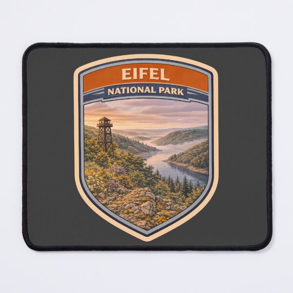 Item preview, German National Parks Vintage Travel Art: Eifel designed and sold by PinUpPizzazz.