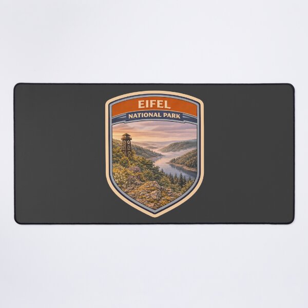 Item preview, German National Parks Vintage Travel Art: Eifel designed and sold by PinUpPizzazz.