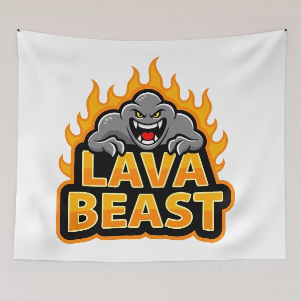 Item preview, Lava Beast Fire Logo designed and sold by StormVape.