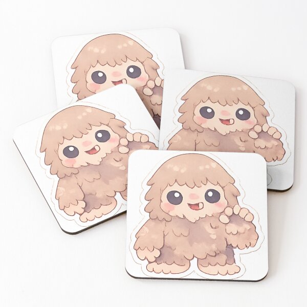 Item preview, Bigfoot - Cute Monsters Sticker set designed and sold by cartoonfighter.