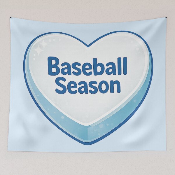 Item preview, Candy Heart Baseball Season designed and sold by JarquinDD.