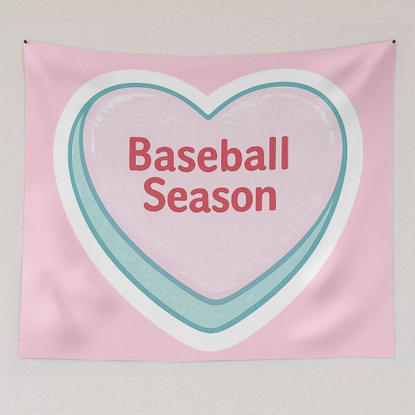 Item preview, Candy Heart Baseball Season designed and sold by YChangShop.