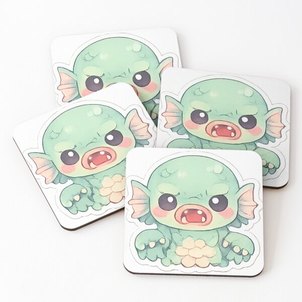Item preview, Fishmen - cute monsters set designed and sold by cartoonfighter.