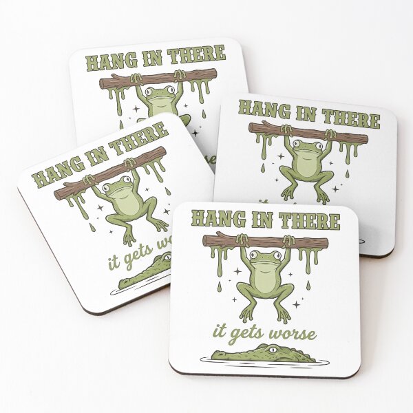 Item preview, HANG IN THERE it gets worse designed and sold by turkey1200.