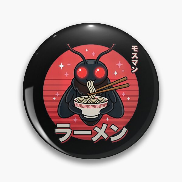 Item preview, Kawaii Mothman Ramen Japanese Noodles  designed and sold by turkey1200.