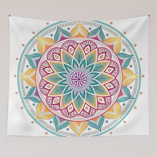 Item preview, Intricate Bohemian Mandala Design - Sacred Geometry Zen Floral Pattern designed and sold by Anime9122.