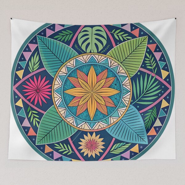 Item preview, Intricate Bohemian Mandala Design - Sacred Geometry Zen Floral Pattern designed and sold by Anime9122.