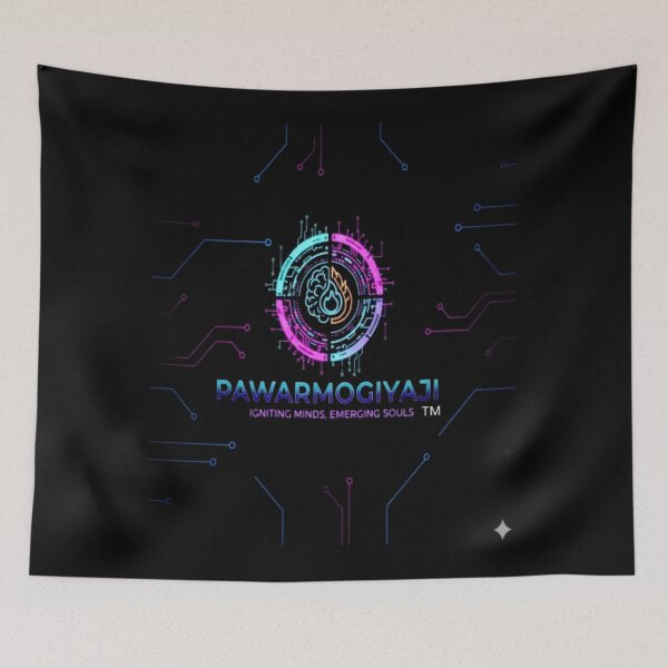 Item preview, Pawarmogiyaji Cyber Neon Tech Brain Logo Design designed and sold by Pawar1999.