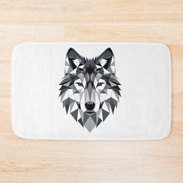 Item preview, Geometric Wolf Head - Polygonal Art designed and sold by Mr-wow.