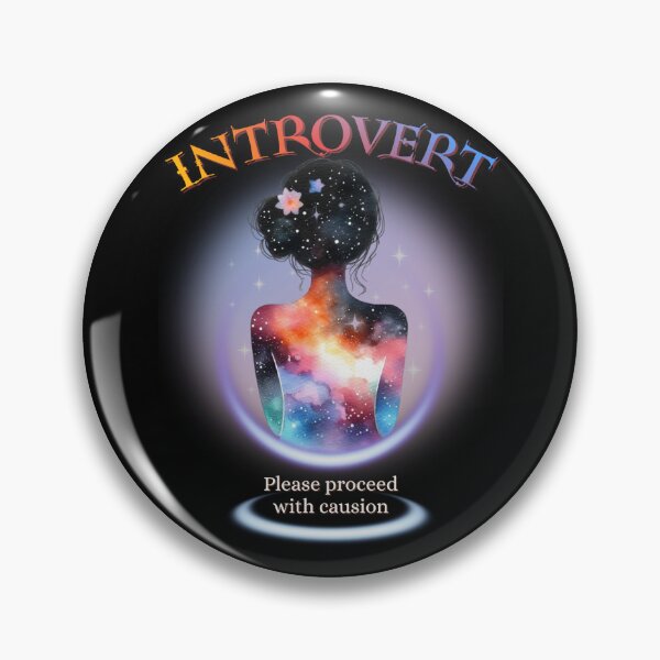 Item preview, Introvert - Proceed with caution designed and sold by Nerdunity.