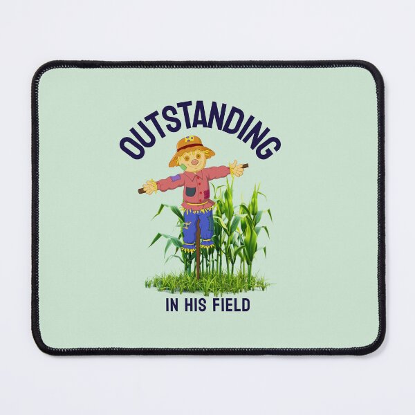 Item preview, Outstanding in His Field funny scarecrow gag gift designed and sold by Rockyctees.