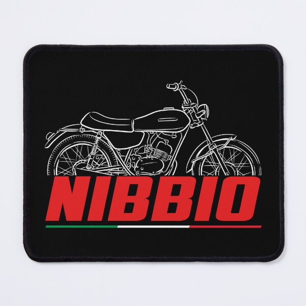 Item preview, Motorcycle Moto Nibbio 50 1975-1979, biker designed and sold by ThrottleArts.