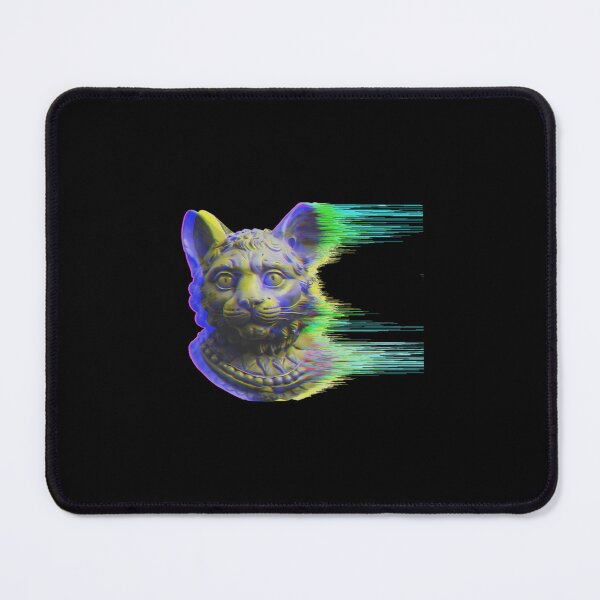 Item preview, Glitch Art Cat Statue Y2K designed and sold by muqnwbdjlyi98.