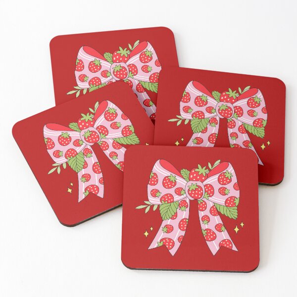 Item preview, Strawberry bow designed and sold by YChangShop.
