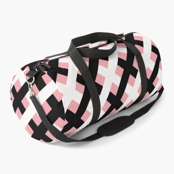 Item preview, Black and White Lattice Peach Background  designed and sold by AloraDawnEve.
