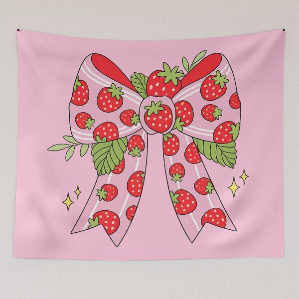 Item preview, Strawberry bow designed and sold by YChangShop.