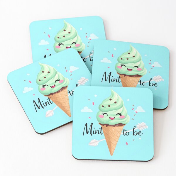 Item preview, Mint To Be  ice cream cone designed and sold by BDLdesigns.