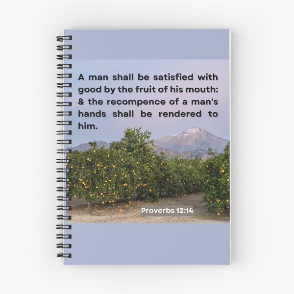 Item preview, Proverbs 12:14 designed and sold by Undonemadenew.