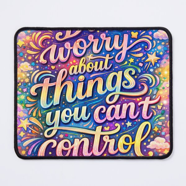 Item preview, Don’t Worry About Things You Can’t Control designed and sold by LemonheadLaurasArt.