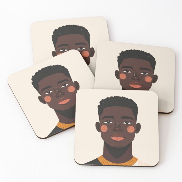 Item preview, Elio – Modern Warm Portrait Illustration designed and sold by yara.lahdo.