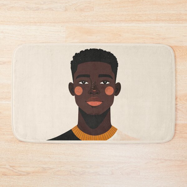 Item preview, Elio – Modern Warm Portrait Illustration designed and sold by yara.lahdo.