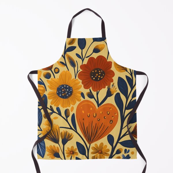 Item preview, Heart №35 Heart Shaped Bouquet of Golden Autumn Flowers designed and sold by SyberGen.