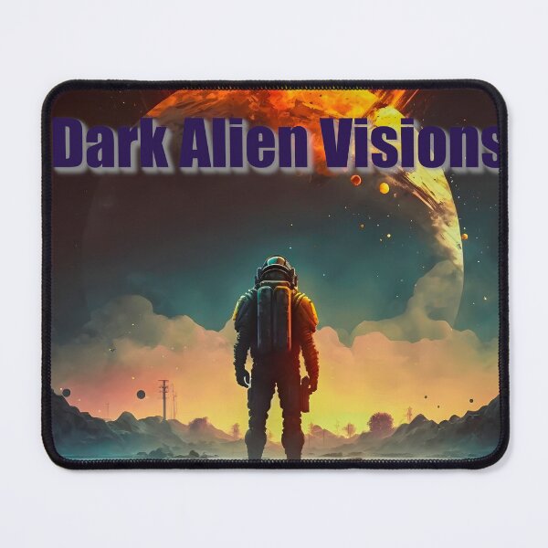 Item preview, Dark Alien Visions Planet designed and sold by Hulabloom.