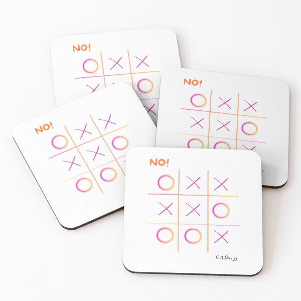 Item preview, Tic Tac Toe pattern designed and sold by redsamm.