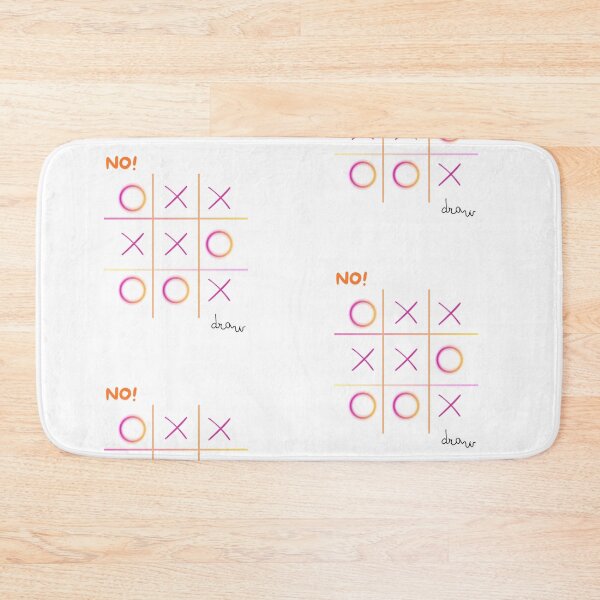 Item preview, Tic Tac Toe pattern designed and sold by redsamm.