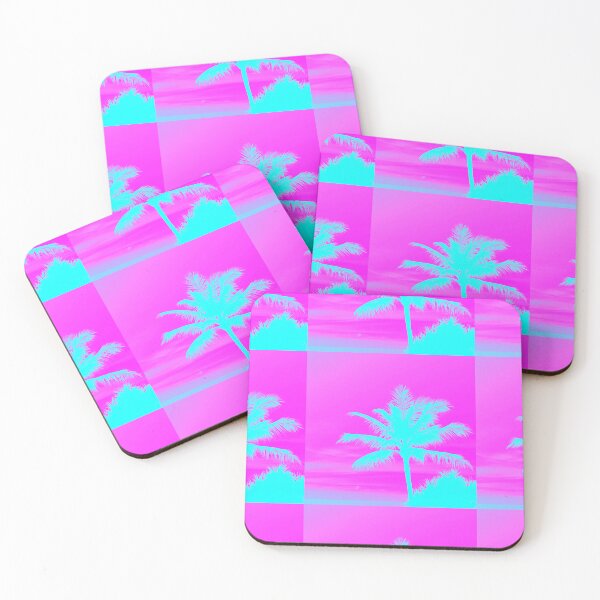 Item preview, Bali Sunset Palm - Neon Purple designed and sold by Ink & Print Store .