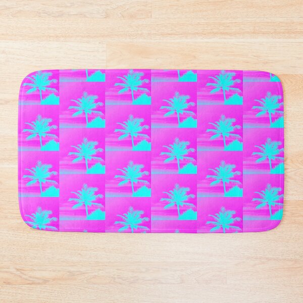 Item preview, Bali Sunset Palm - Neon Purple designed and sold by Ink & Print Store .