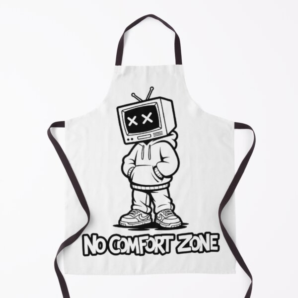 Item preview, No Comfort Zone – Fearless Growth Streetwear Typography Design designed and sold by NewUSShop.