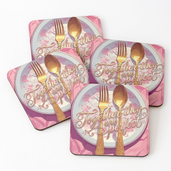 Item preview, A spoon and fork are like a couple in life. designed and sold by Whose-sweat.