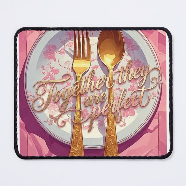 Item preview, A spoon and fork are like a couple in life. designed and sold by Whose-sweat.