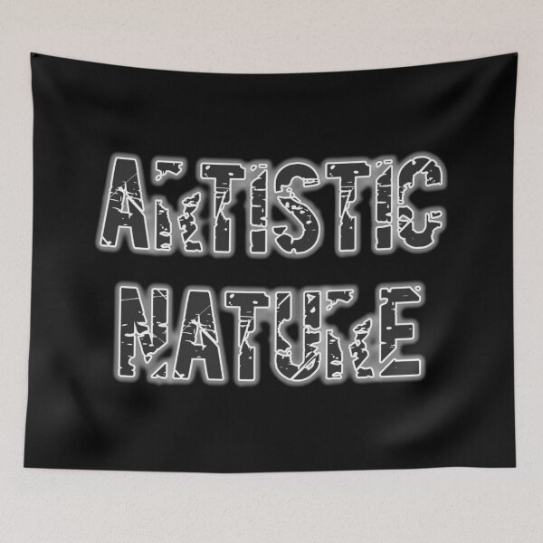 Aperçu de l'œuvre Nature artistique. Typographique. Noir et blanc. N° 1 créée et vendue par Artistic63.