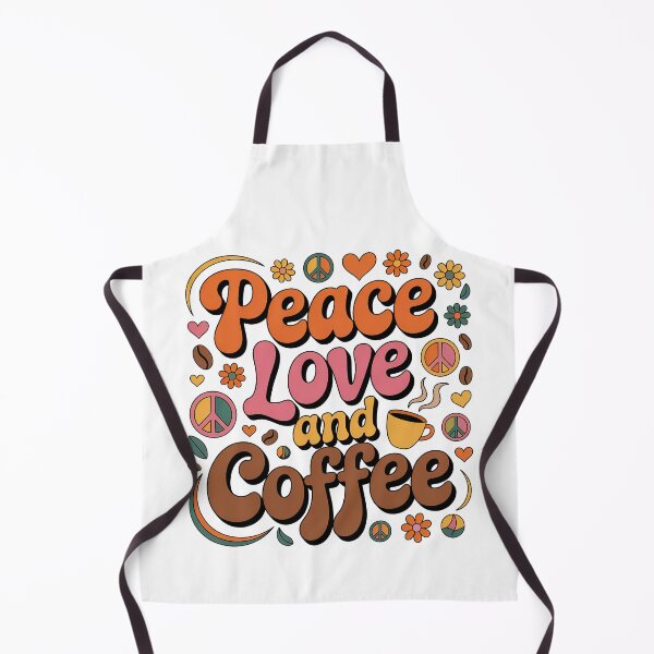 Item preview, Peace Love And Coffee, Love Peace And Coffee designed and sold by graphic-genie.