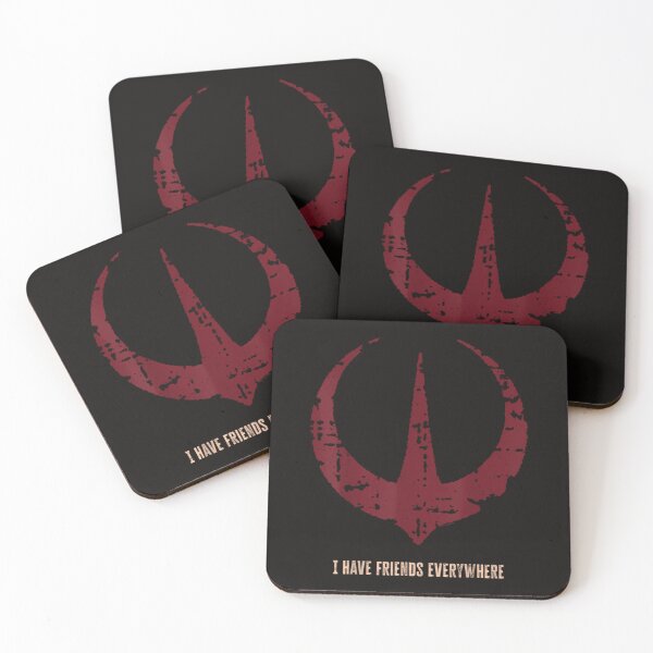 Item preview, I Have Friends Everywhere Star Wars Andor Quote Re designed and sold by WoodsWorkshop.