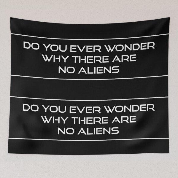 Item preview, No Aliens . Typographical . Black n' White . #1 designed and sold by Artistic63.