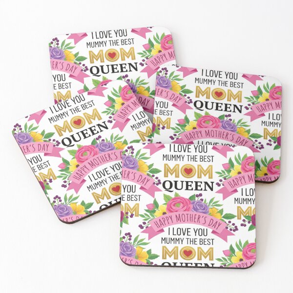 Item preview, Royal Floral Mother’s Day Queen Greeting Pattern designed and sold by DGtaLrtcom.