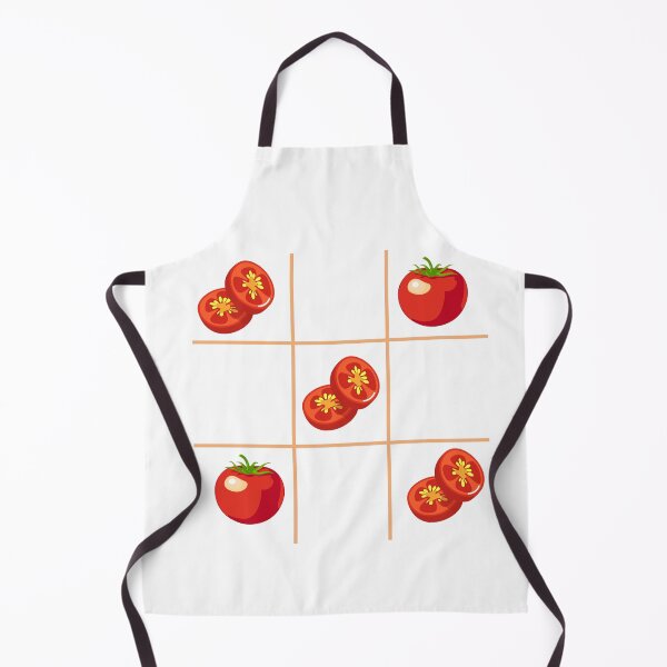 Item preview, Tic Tac Toe Apple & Tomato Pattern designed and sold by redsamm.