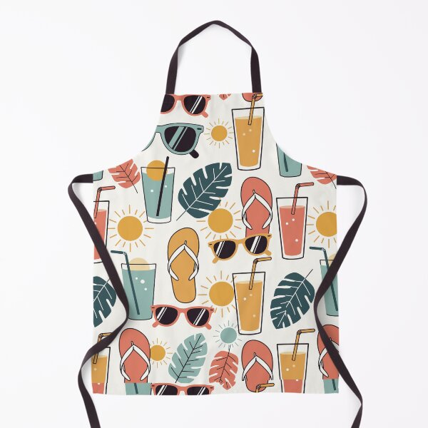 Item preview, Retro Summer Beach Essentials Pattern designed and sold by American Spirit.