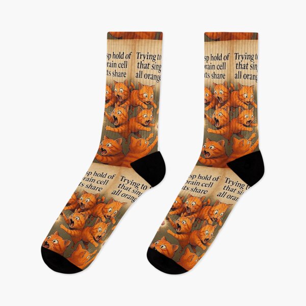 Item preview, Orange Cats Single Brain Cell - Share a Single Brain Cell 4 of 4 designed and sold by Beachy.