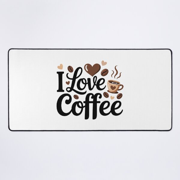 Item preview, I Love Coffee, Coffee Lover designed and sold by graphic-genie.
