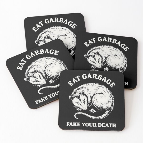 Item preview, EAT GARBAGE FAKE YOUR DEATH designed and sold by FaunaJam.