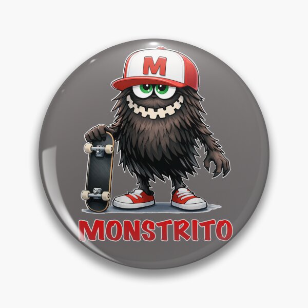 Item preview, Little skater Monster  designed and sold by MONSTRITO.