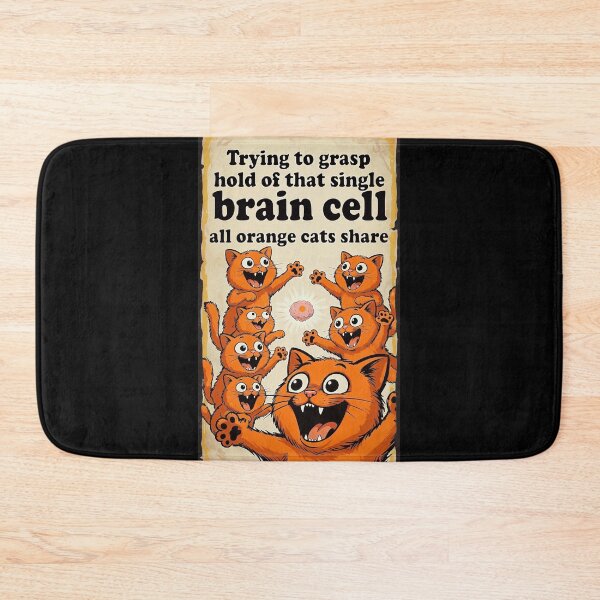 Item preview, Orange Cats Single Brain Cell - Share a Single Brain Cell 2 of 4 designed and sold by Beachy.