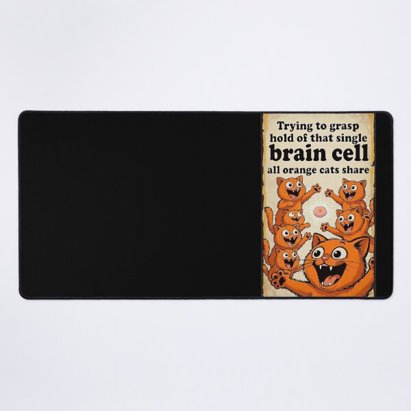 Item preview, Orange Cats Single Brain Cell - Share a Single Brain Cell 2 of 4 designed and sold by Beachy.