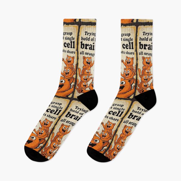 Item preview, Orange Cats Single Brain Cell - Share a Single Brain Cell 2 of 4 designed and sold by Beachy.