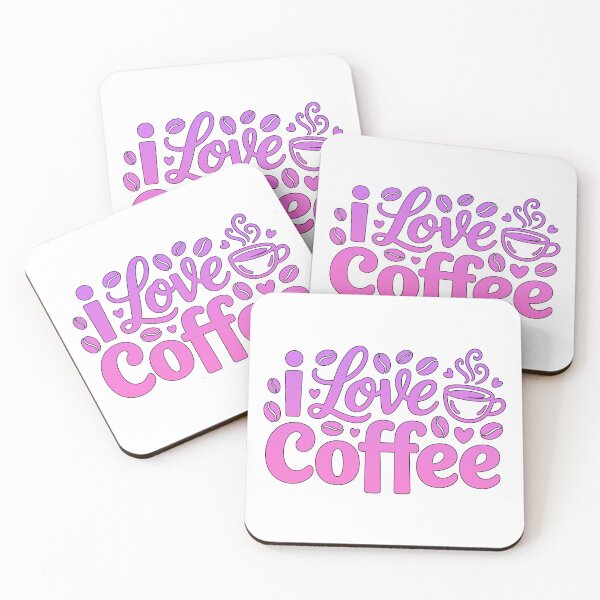 Item preview, I Love Coffee, Coffee Lover designed and sold by graphic-genie.