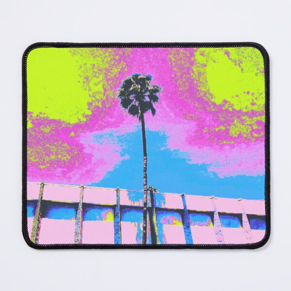 Item preview, Keep Palm and Carry On - PINK/YELLOW designed and sold by Ink & Print Store .